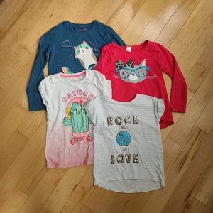 Bundle set lot girls tops tee t shirt